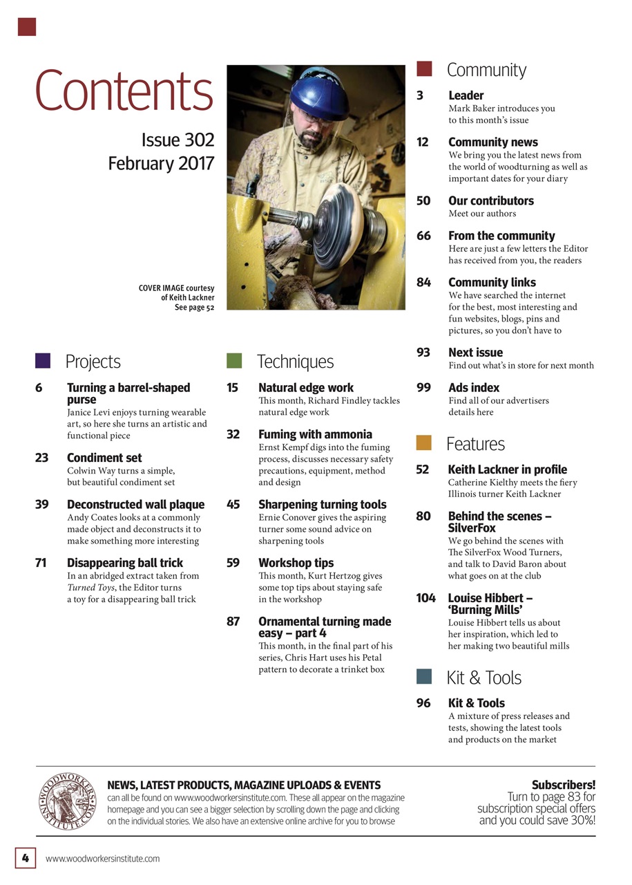 Woodturning Preview Pages