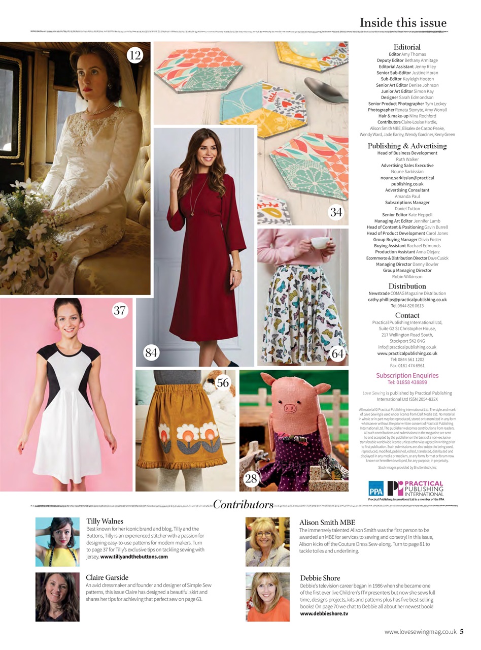 Love Sewing Preview Pages