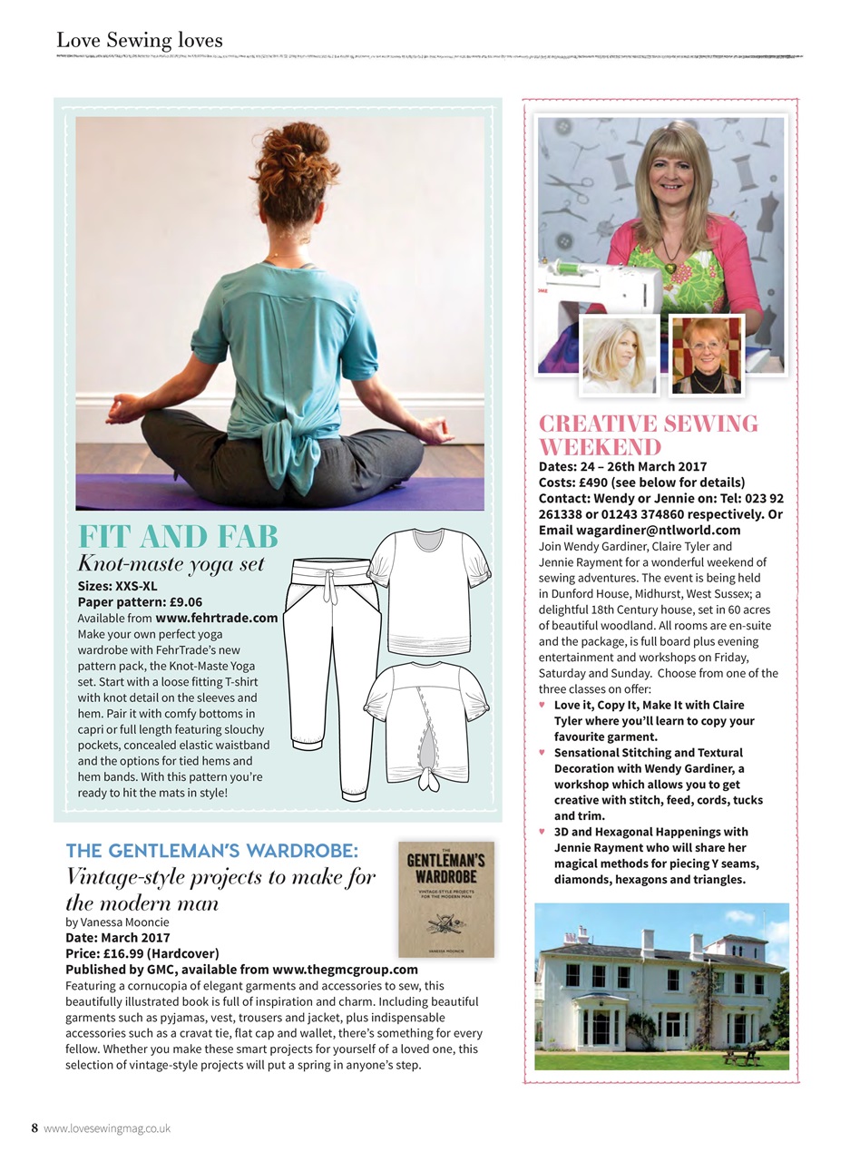 Love Sewing Preview Pages