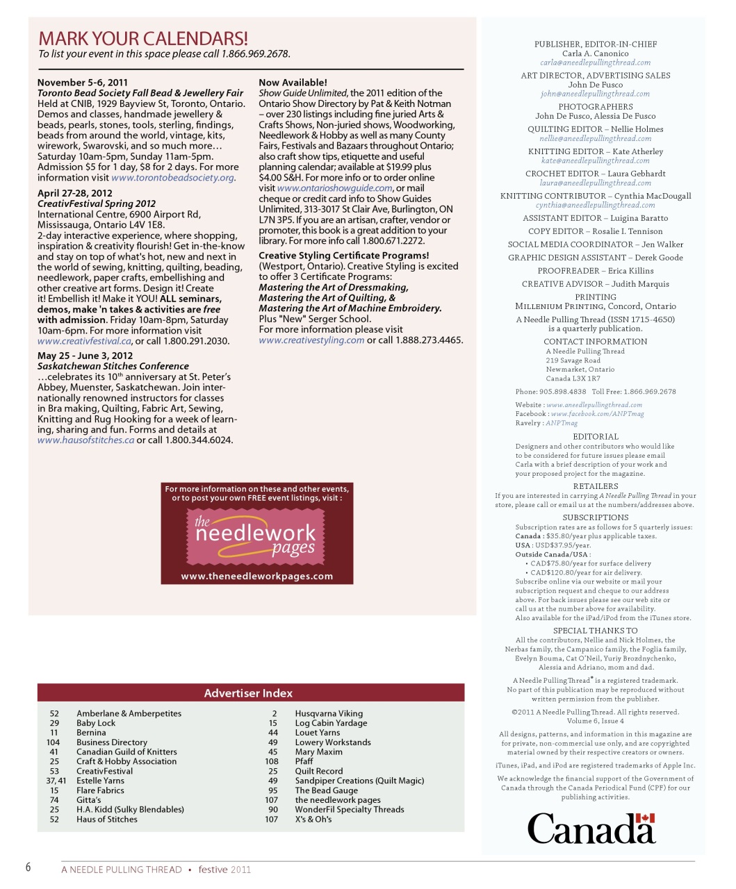 A Needle Pulling Thread Preview Pages