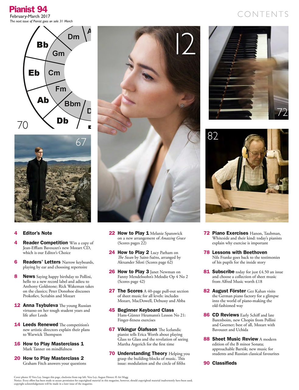 Pianist Preview Pages