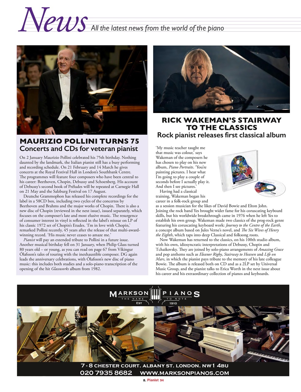 Pianist Preview Pages