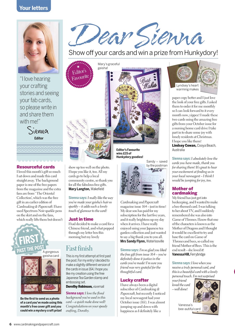 Cardmaking & Papercraft Preview Pages