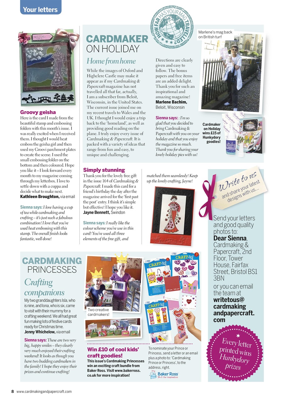 Cardmaking & Papercraft Preview Pages