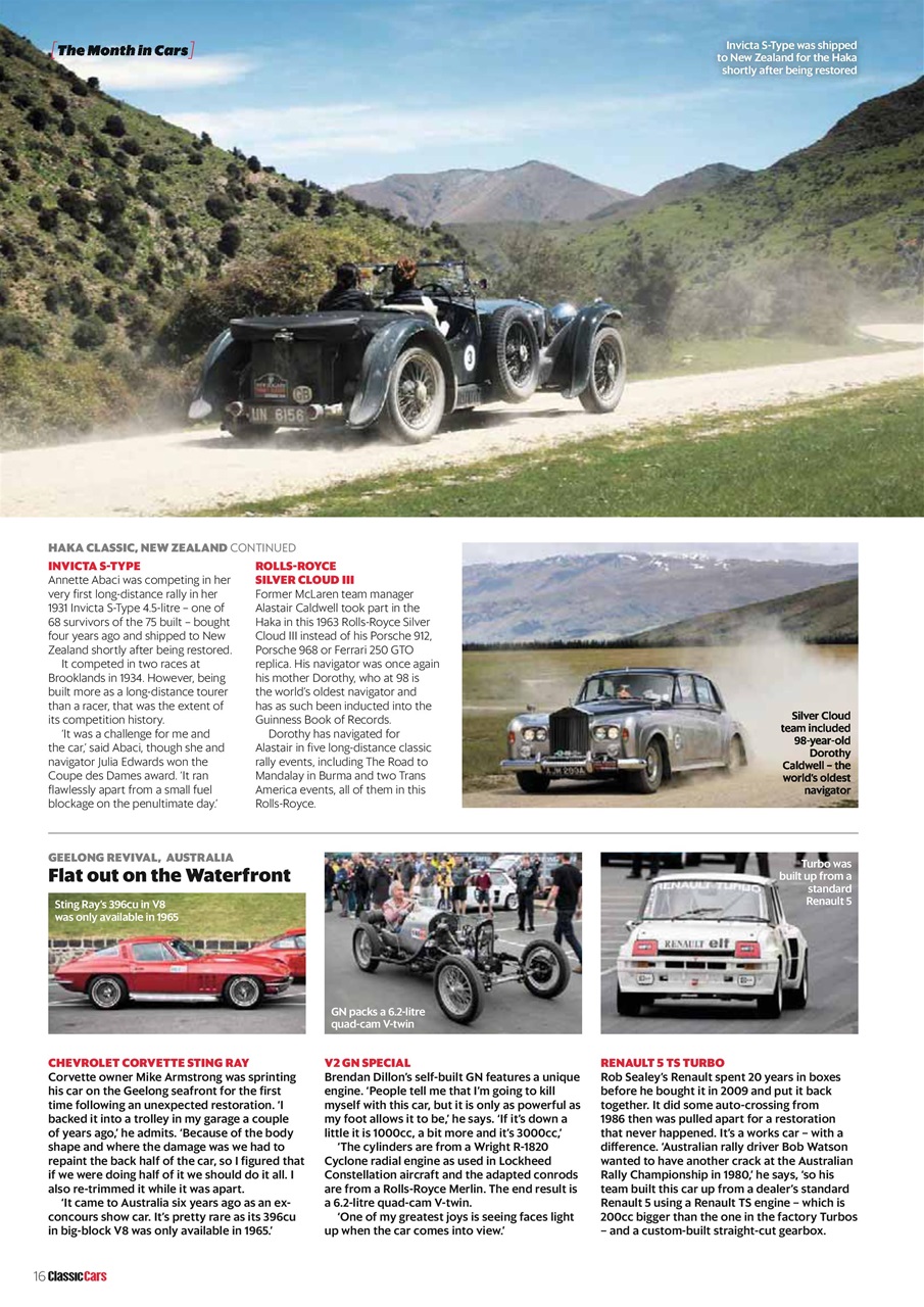 Classic Cars Preview Pages