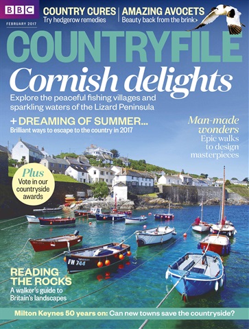 BBC Countryfile Magazine issue February 2017