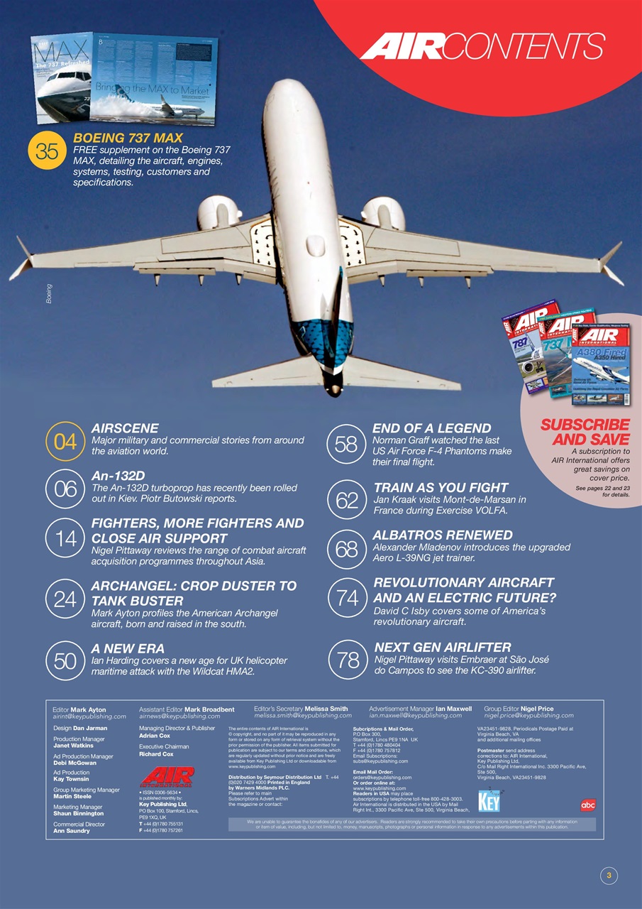 AIR International Preview Pages