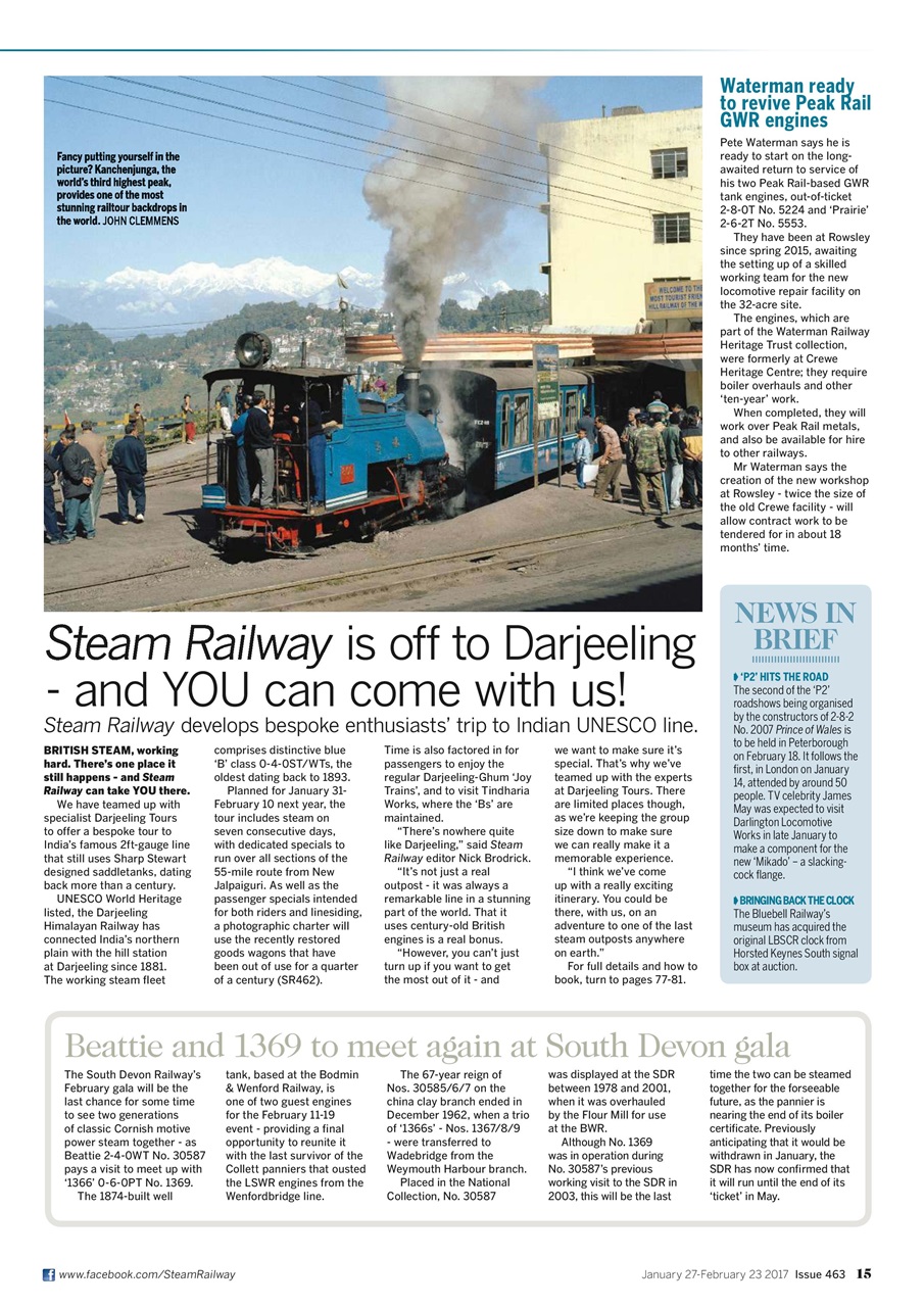Steam Railway Preview Pages