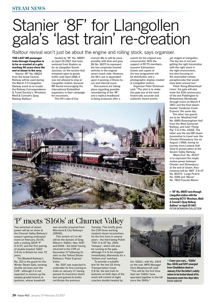 Steam Railway Preview Pages