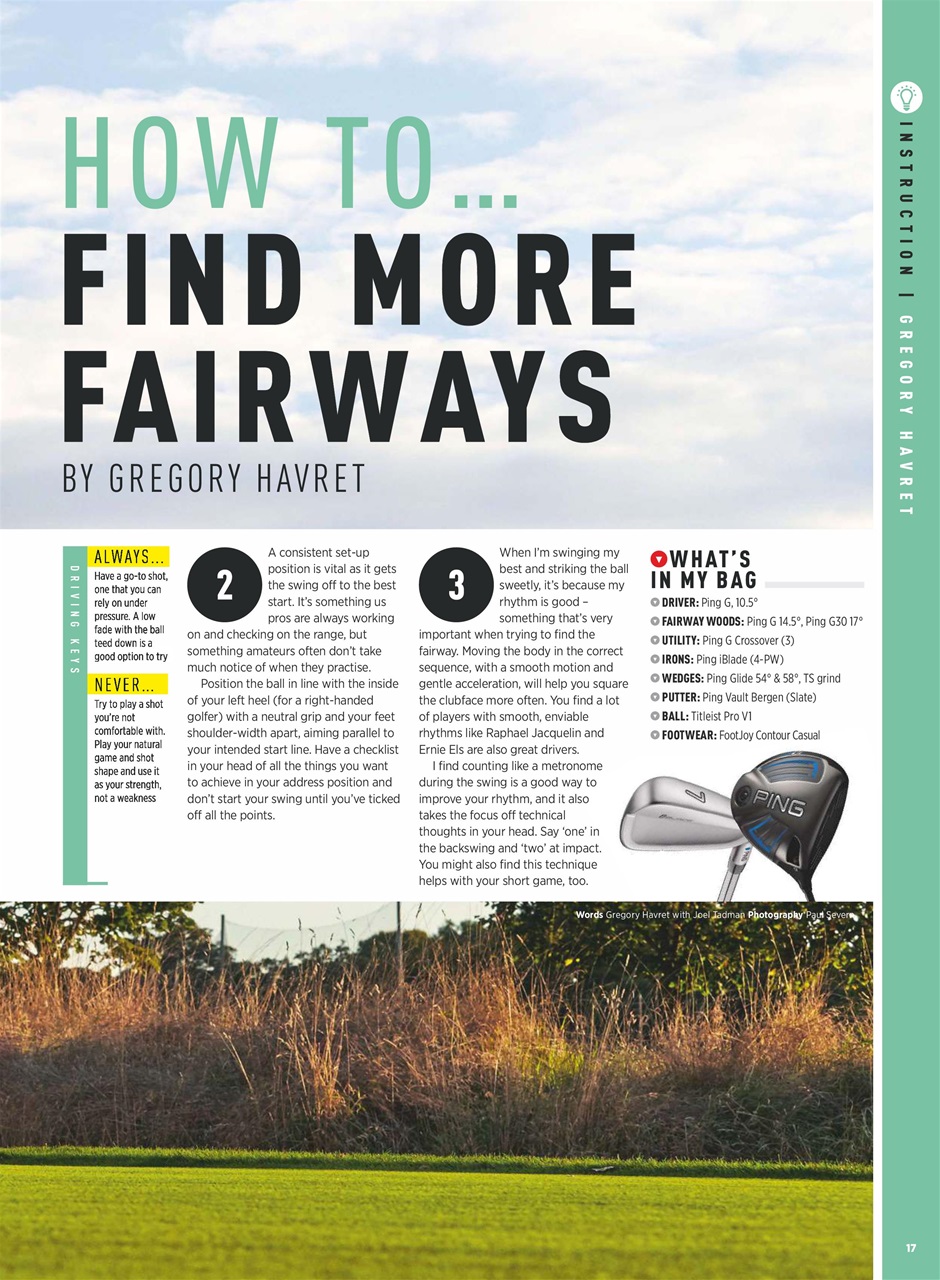 Golf Monthly Preview Pages