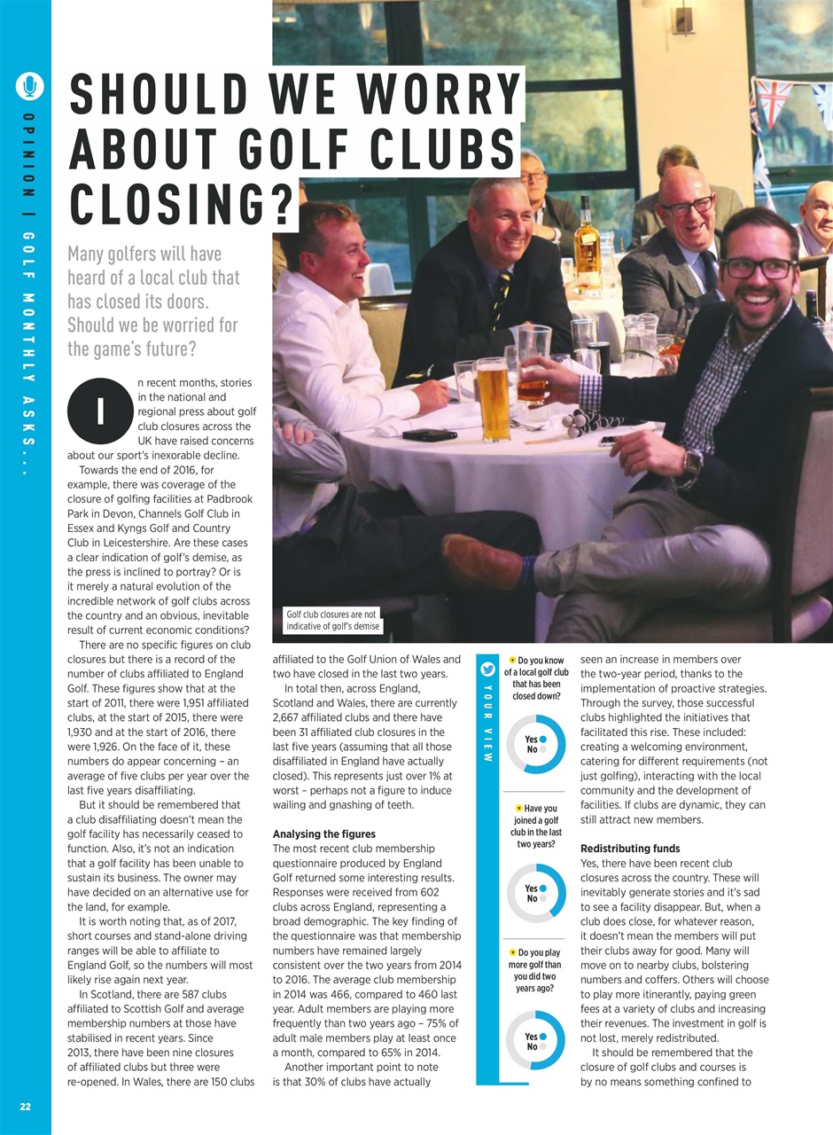 Golf Monthly Preview Pages