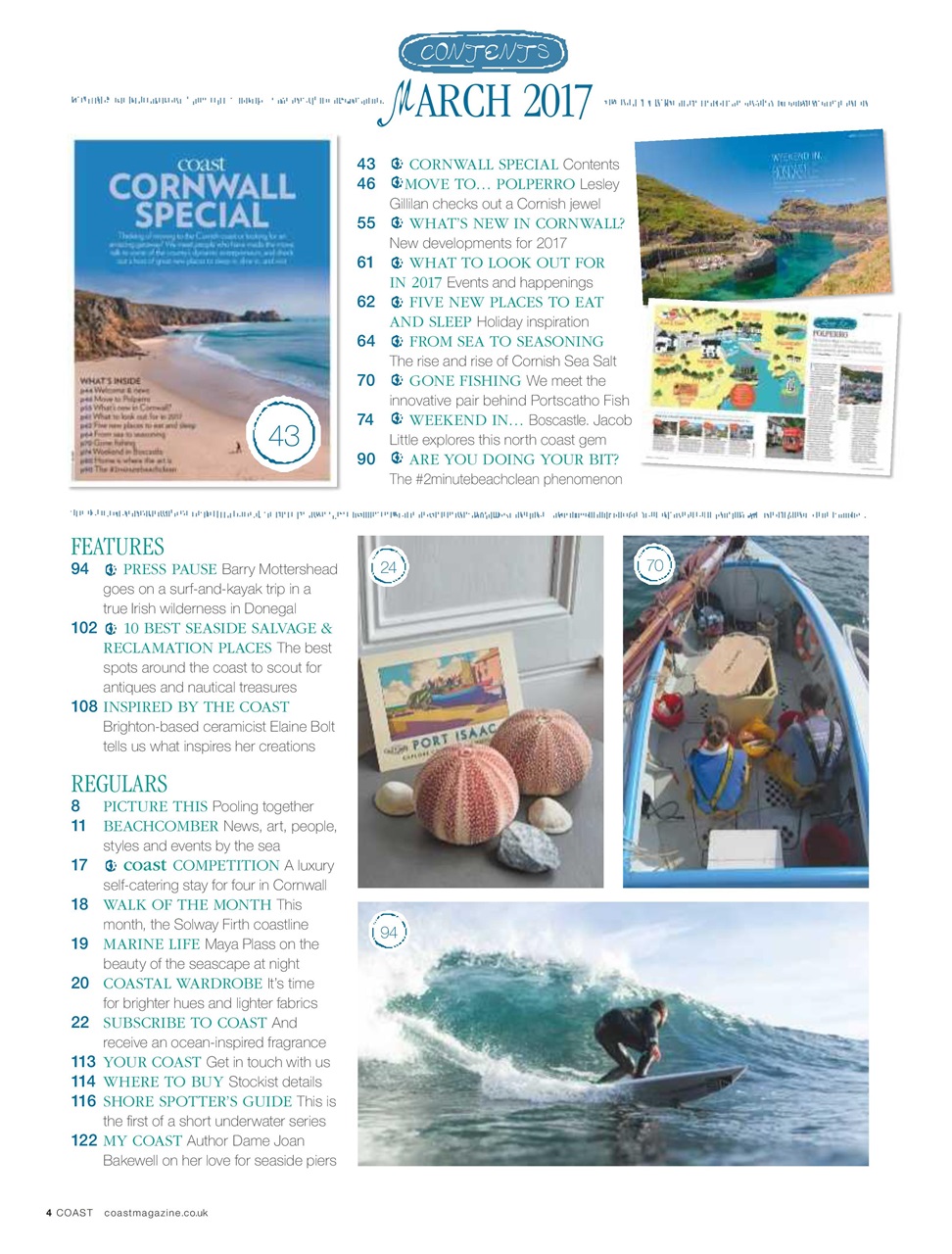 Coast Preview Pages