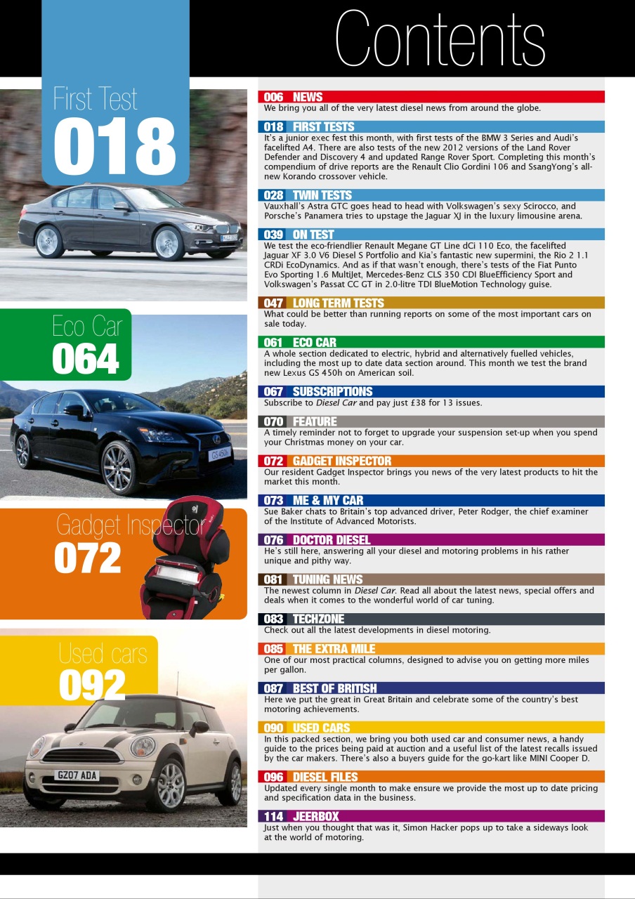 Diesel&EcoCar Magazine Preview Pages