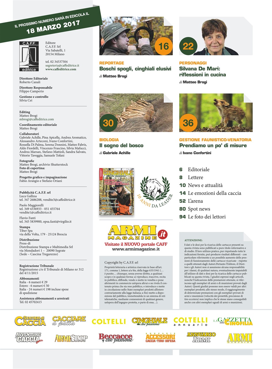 IL CINGHIALE CHE PASSIONE Preview Pages