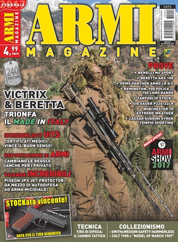 ARMI MAGAZINE issue Febbraio 2017