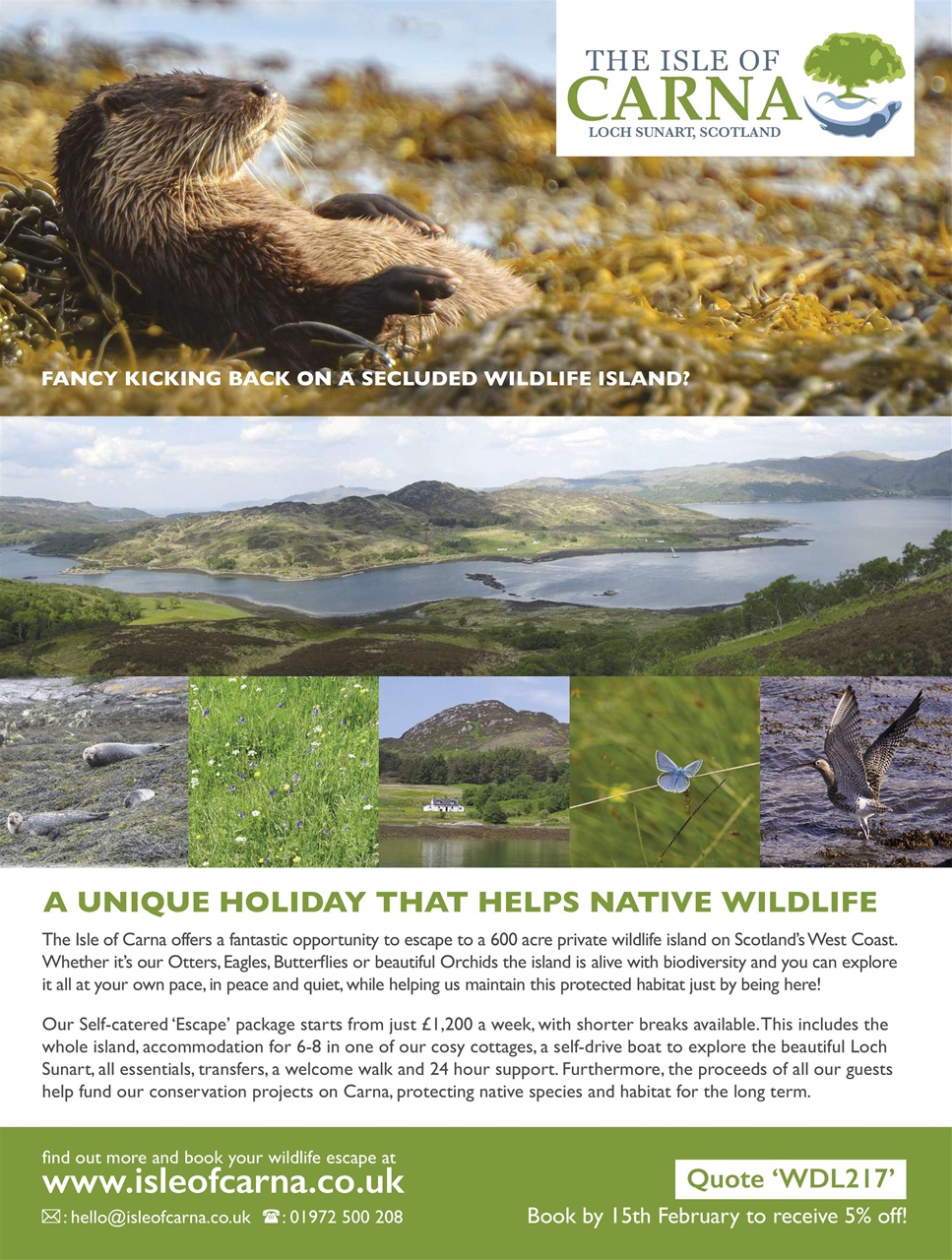 BBC Wildlife Magazine Preview Pages