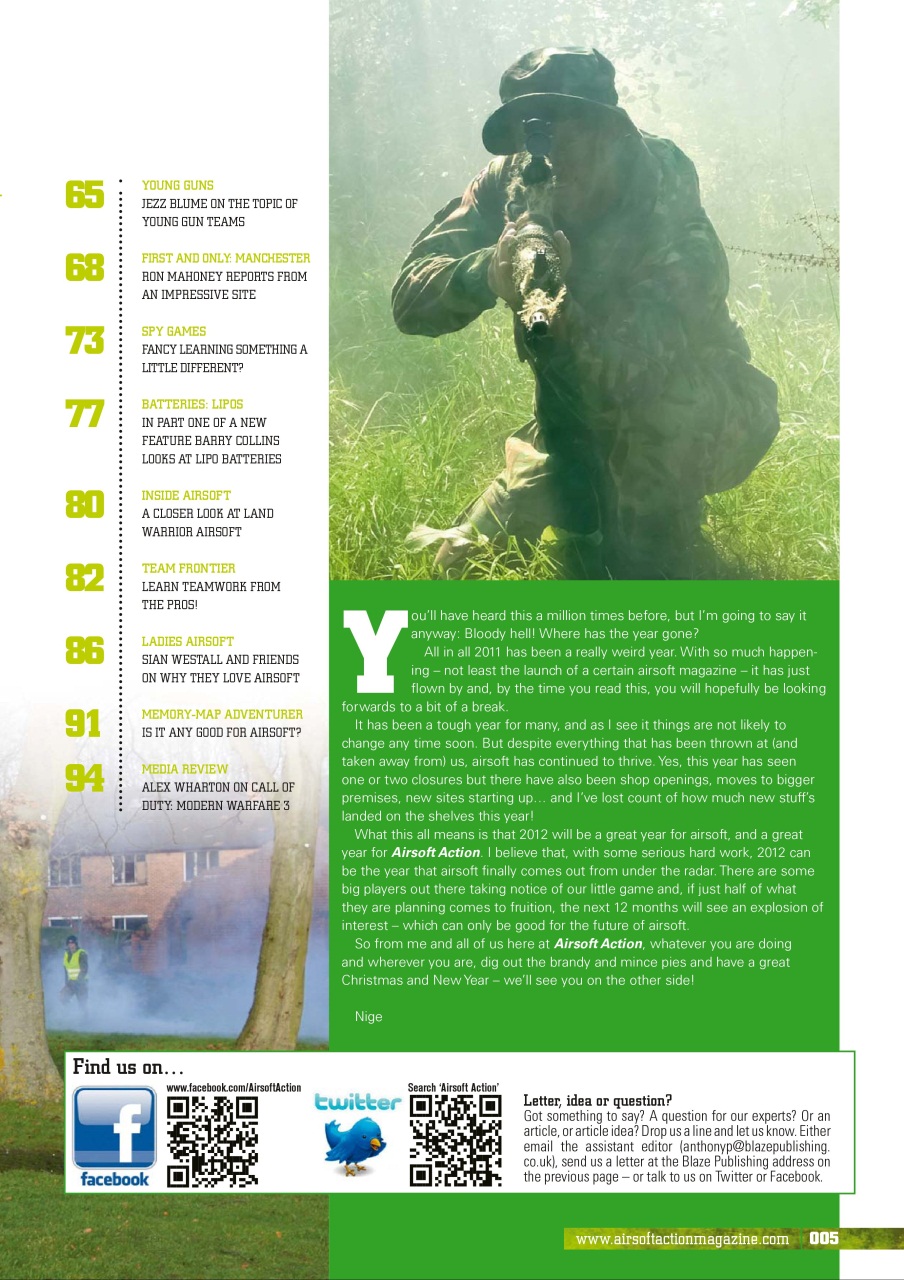 Airsoft Action Preview Pages