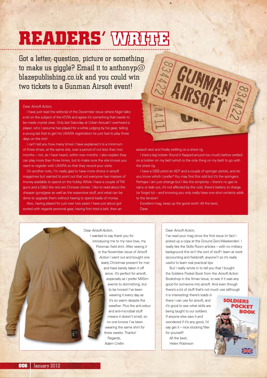 Airsoft Action Preview Pages