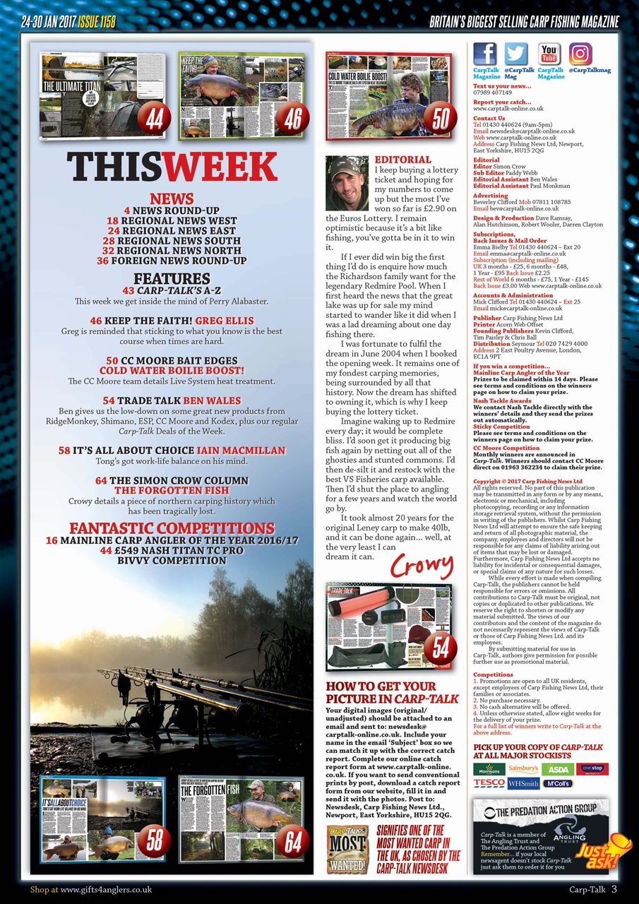 Carp-Talk Preview Pages