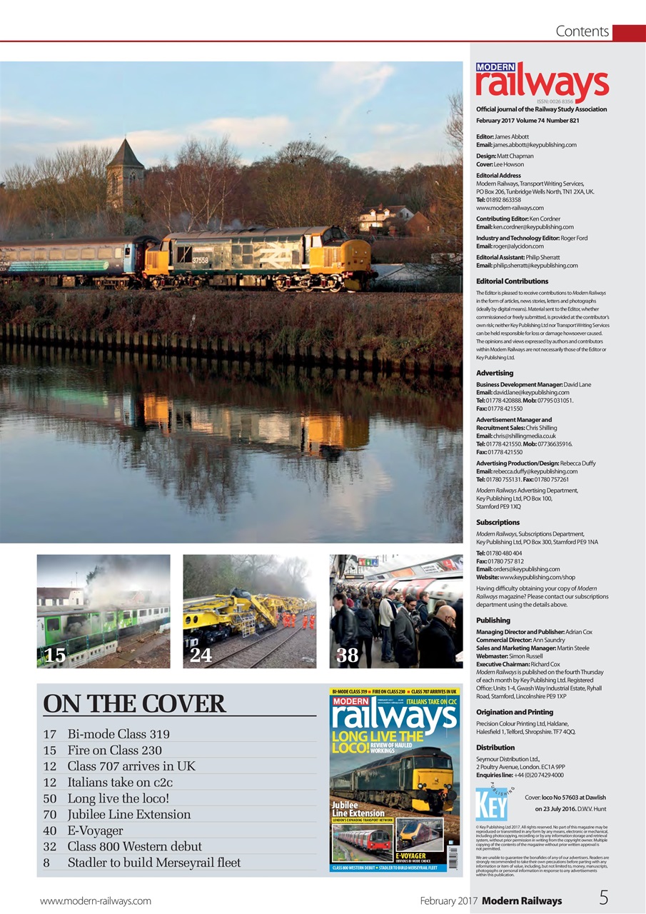 Modern Railways Preview Pages