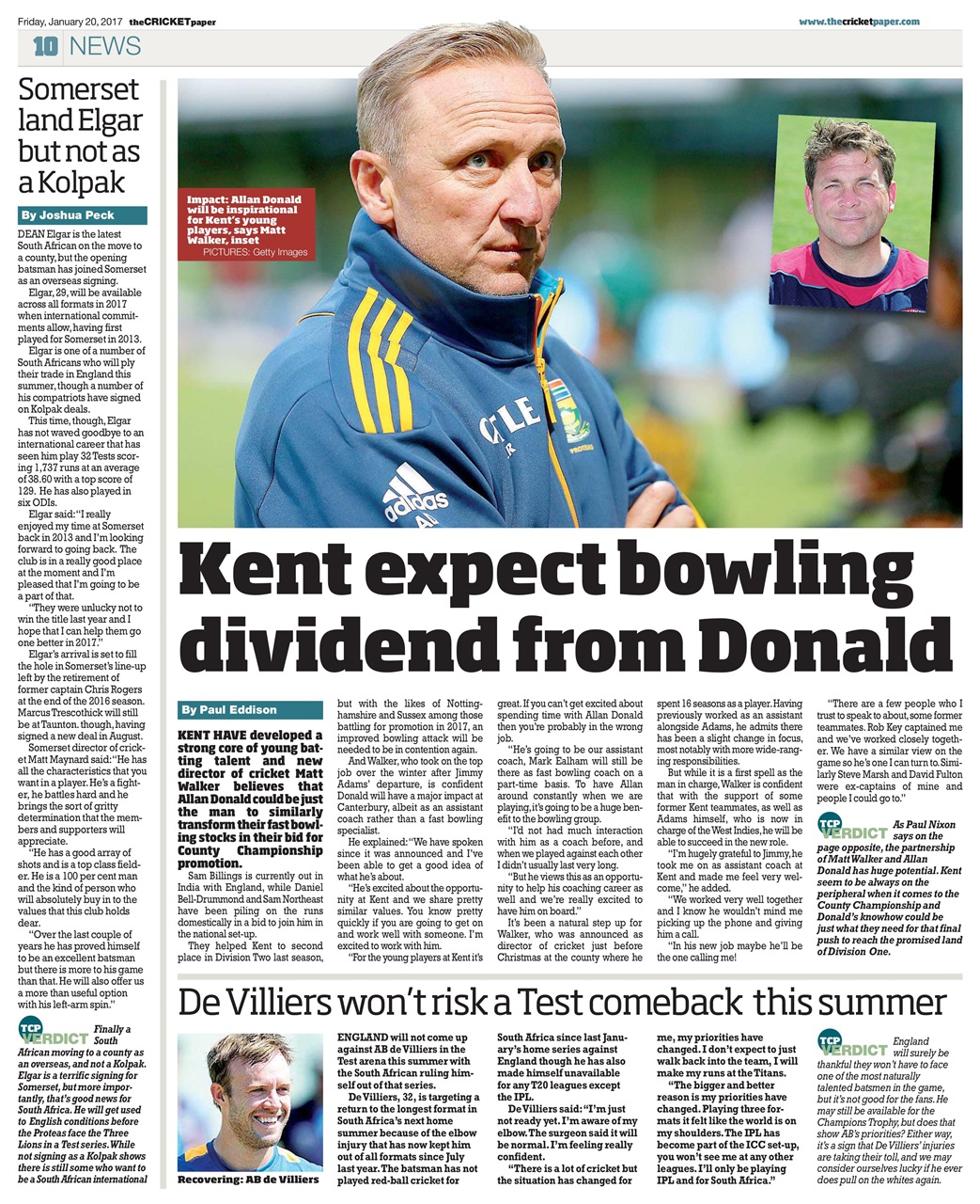 The Cricket Paper Preview Pages