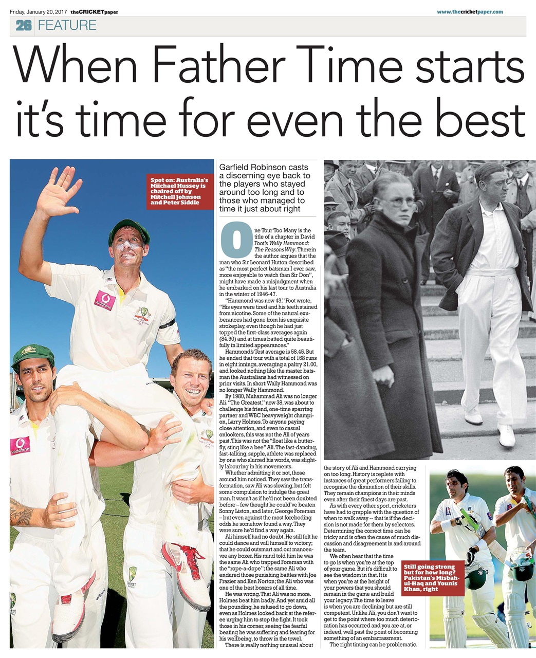 The Cricket Paper Preview Pages