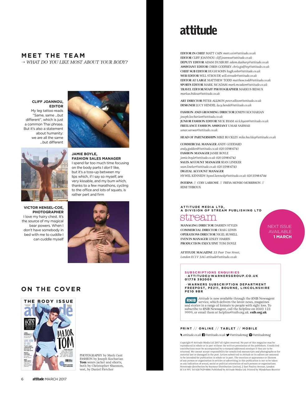 Attitude Preview Pages