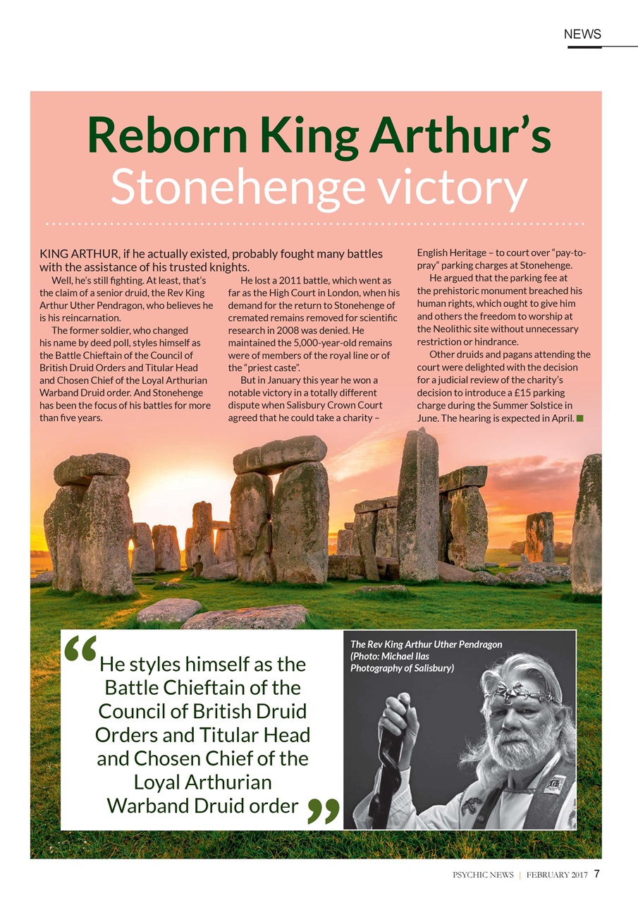 Psychic News Preview Pages