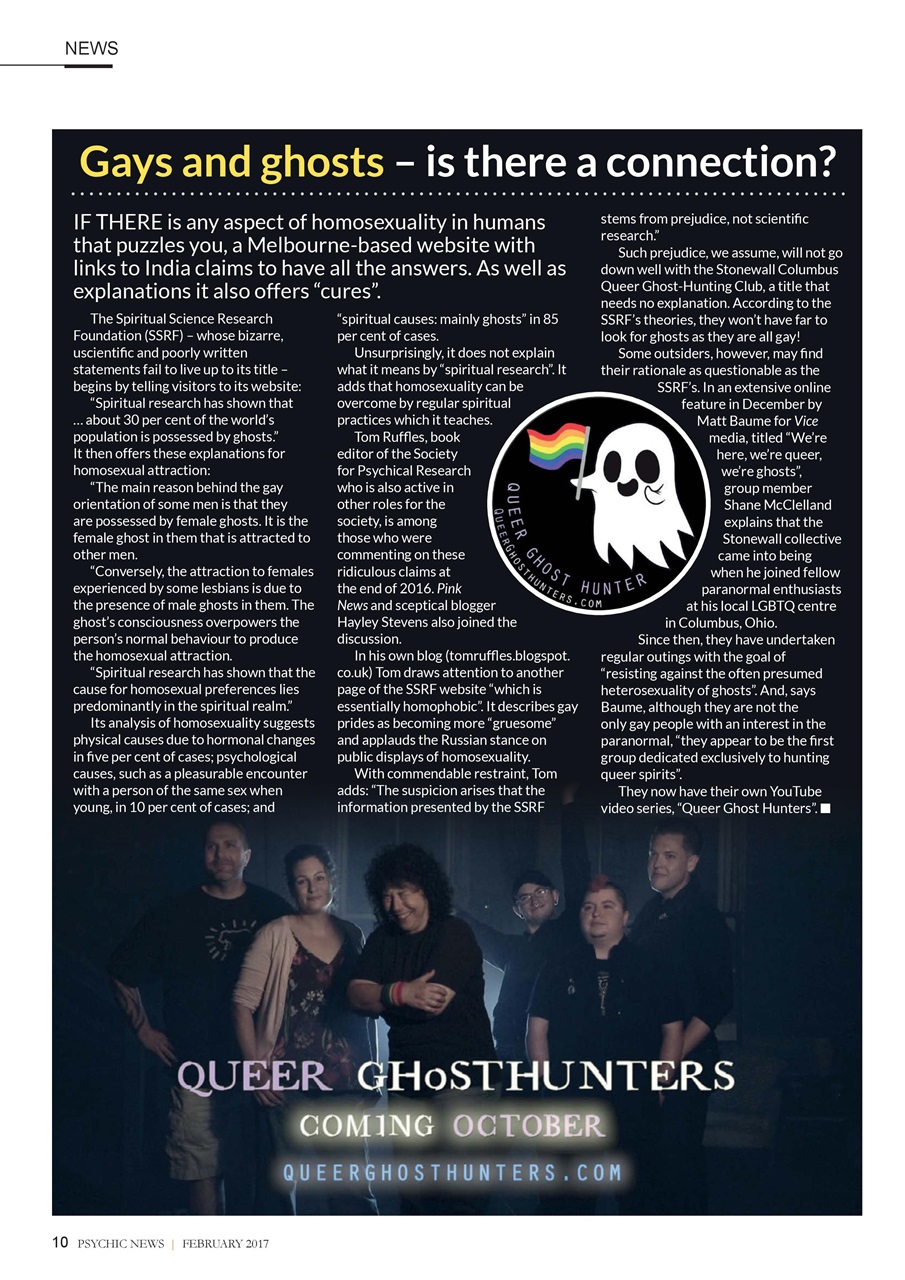 Psychic News Preview Pages