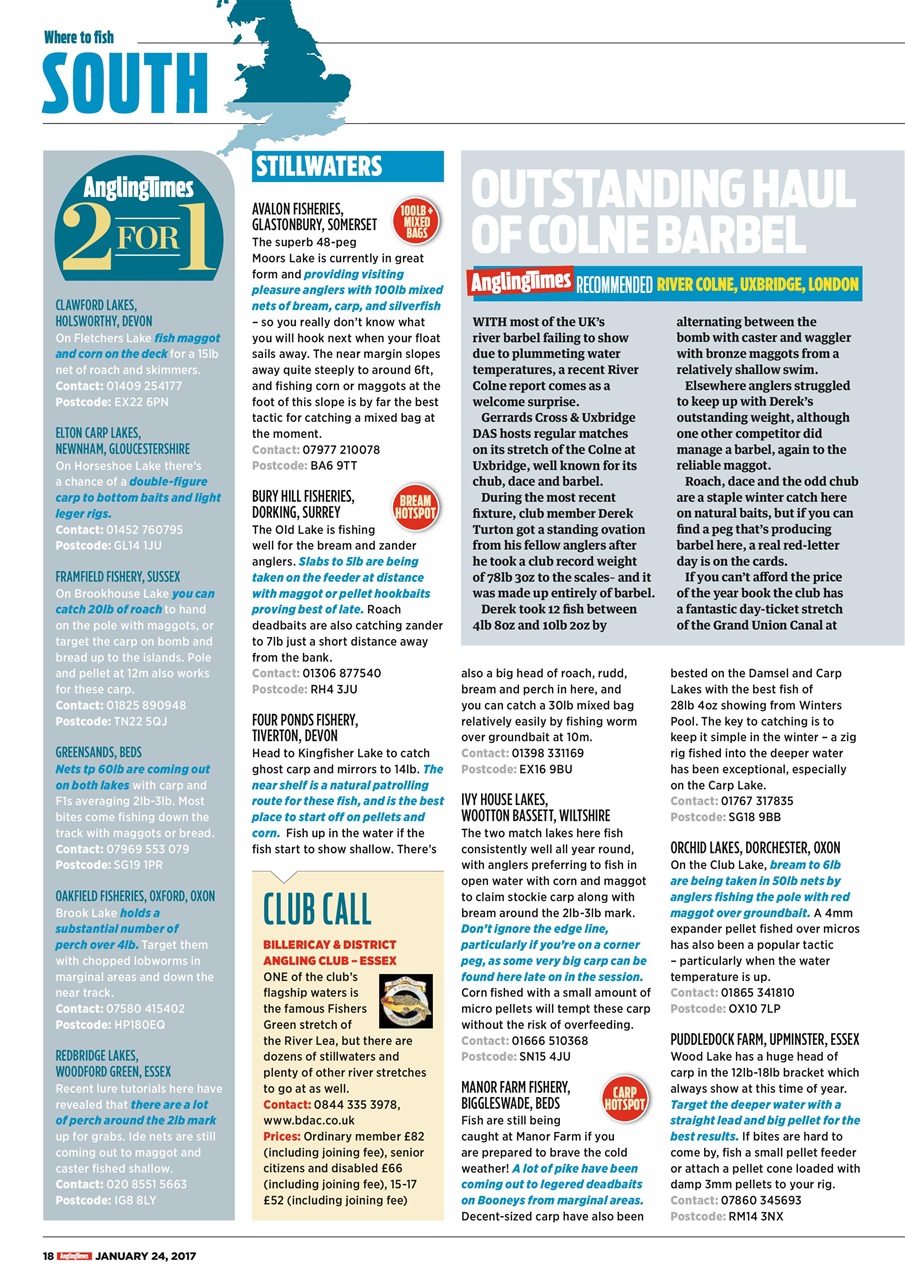 Angling Times Preview Pages