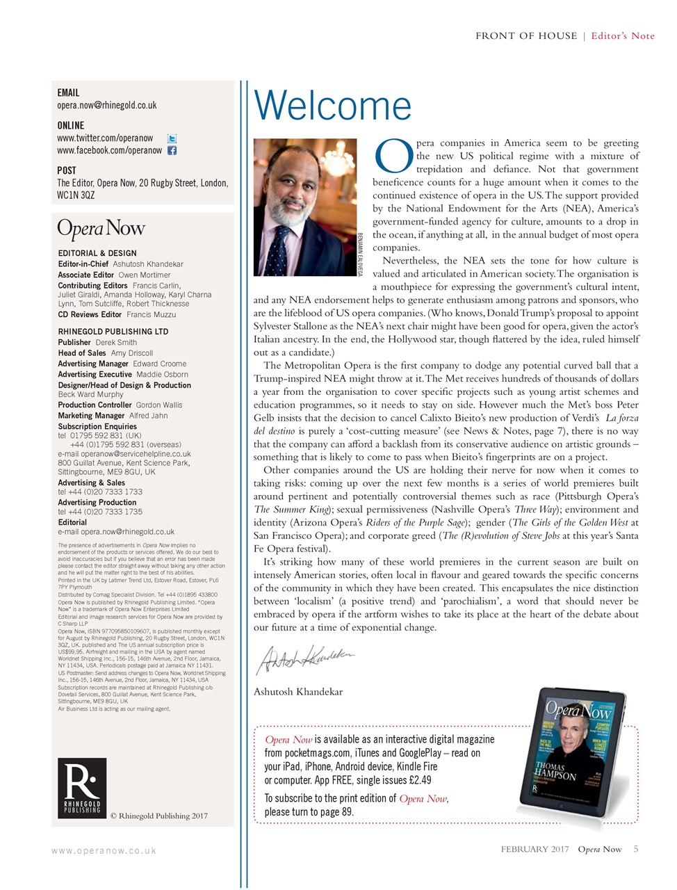 Opera Now Preview Pages