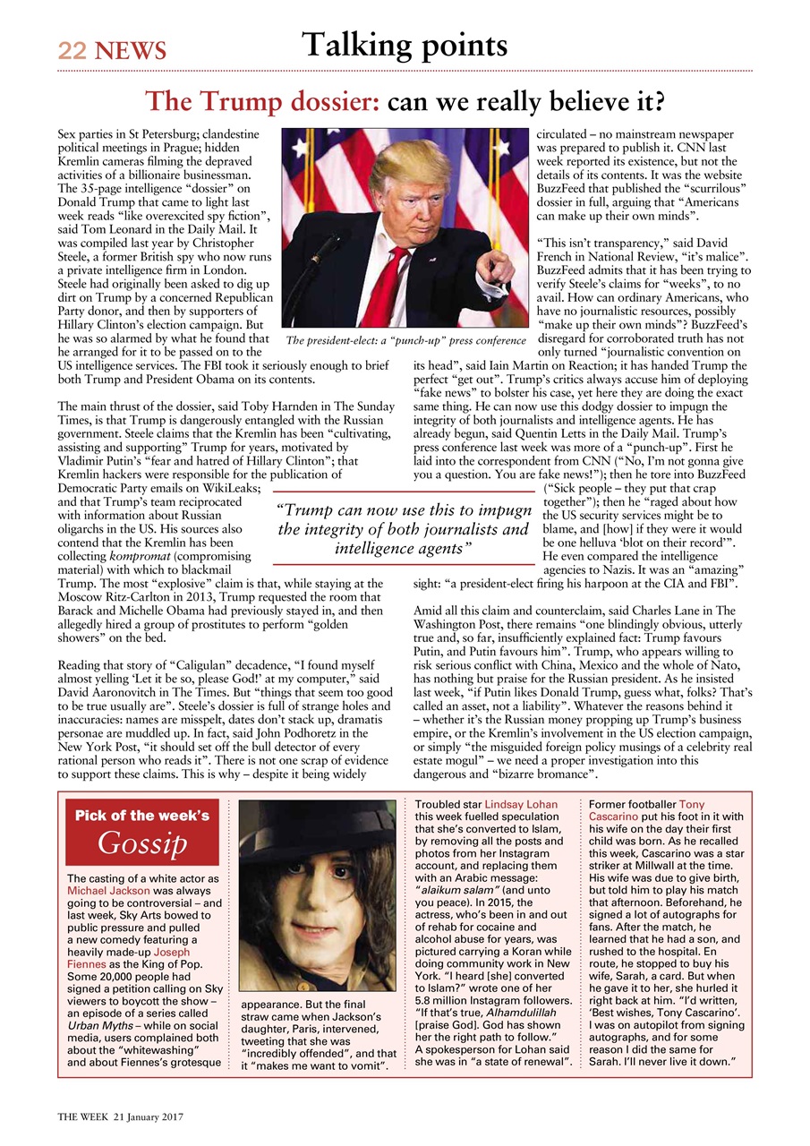 The Week Preview Pages