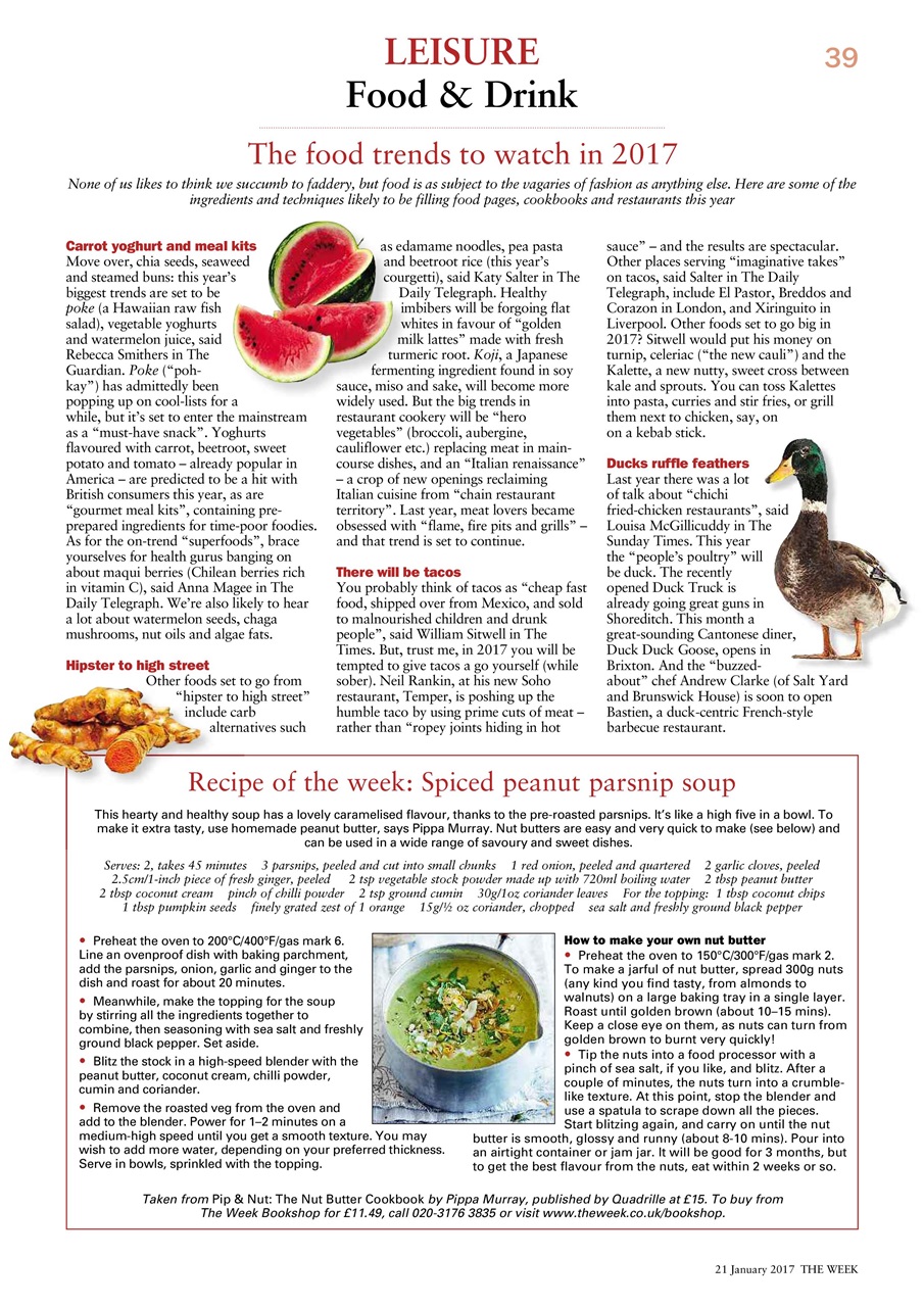 The Week Preview Pages