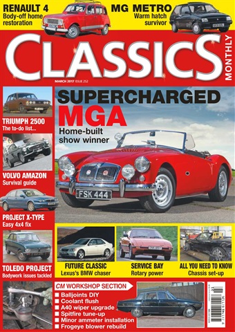 Classics World issue No. 252 Supercharged MGA