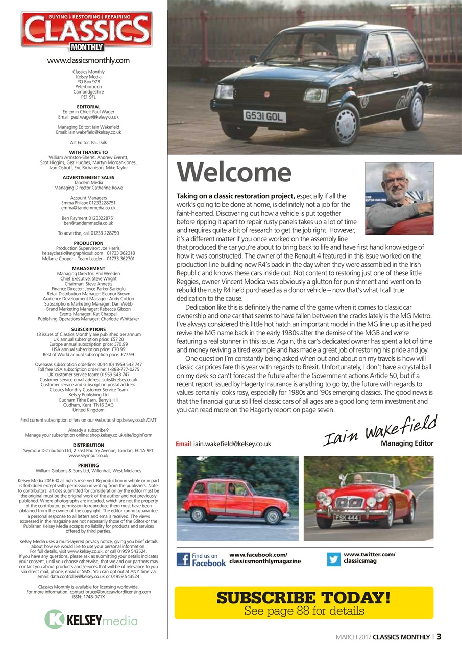 Classics World Preview Pages