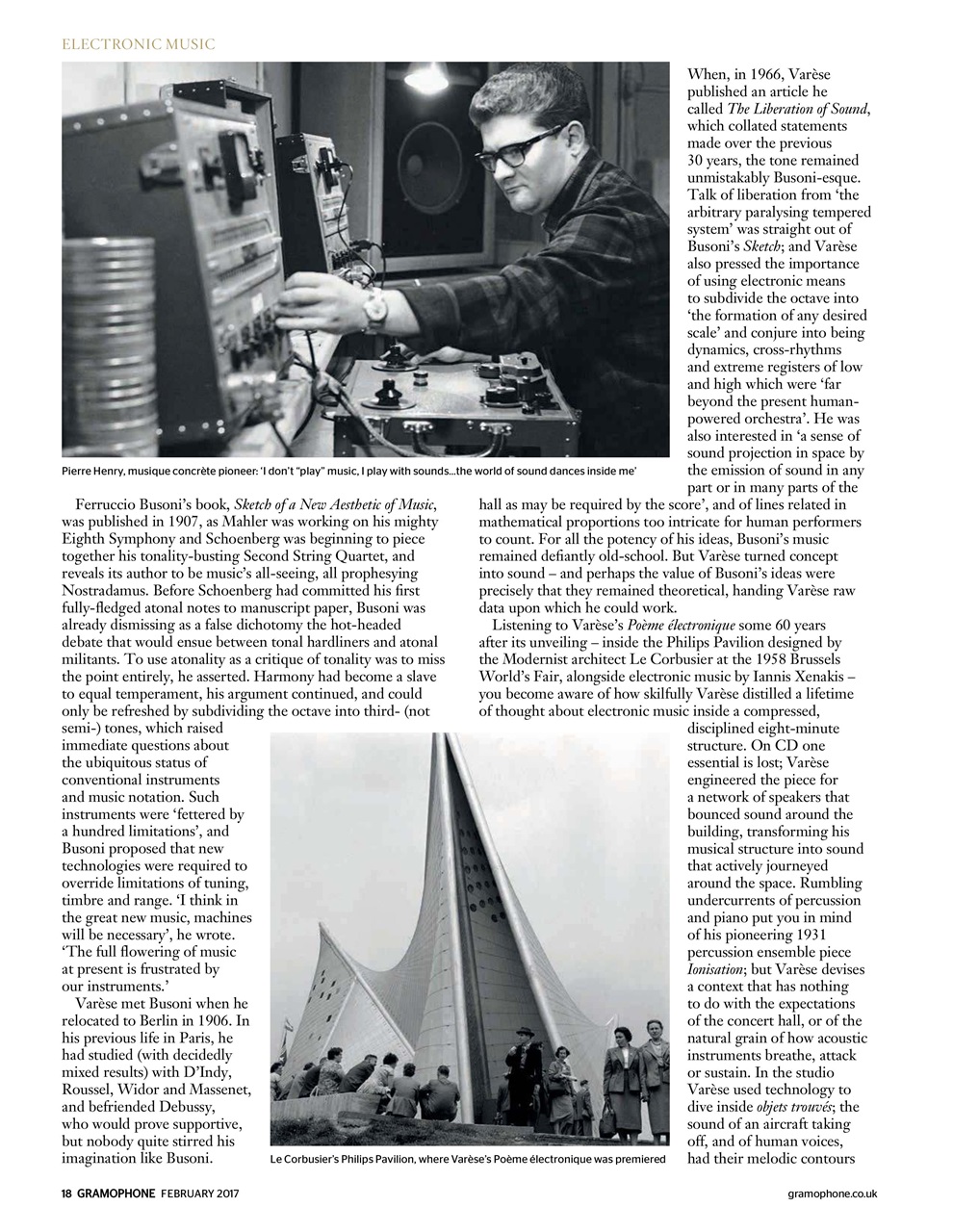 Gramophone Preview Pages