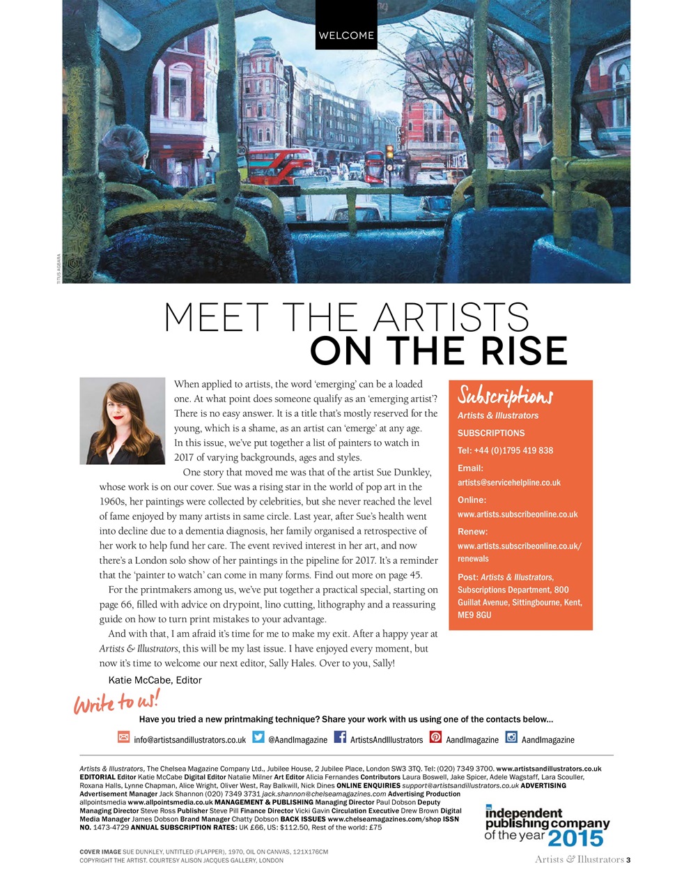 Artists & Illustrators Preview Pages