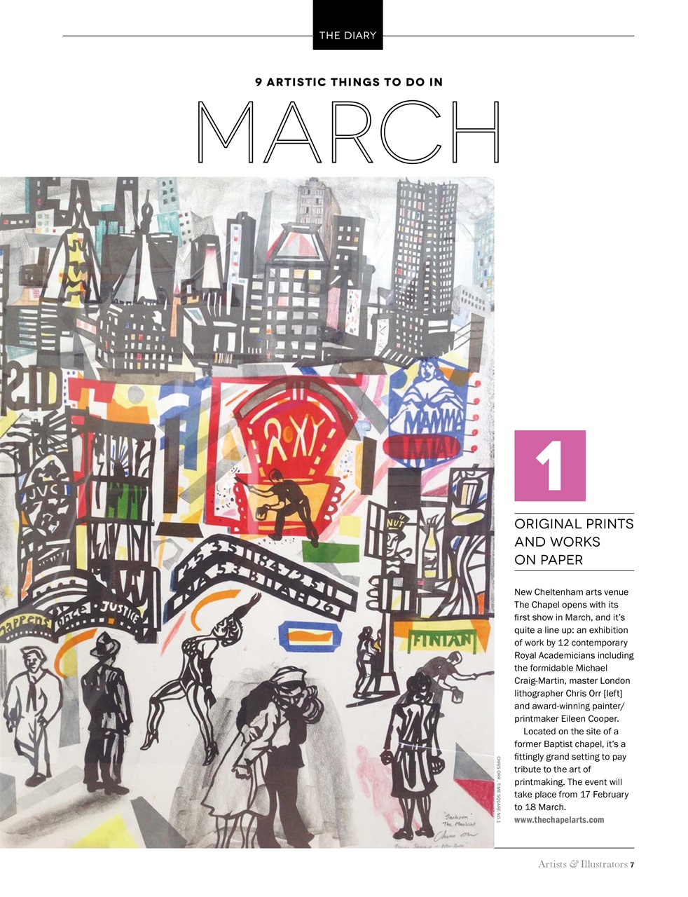 Artists & Illustrators Preview Pages