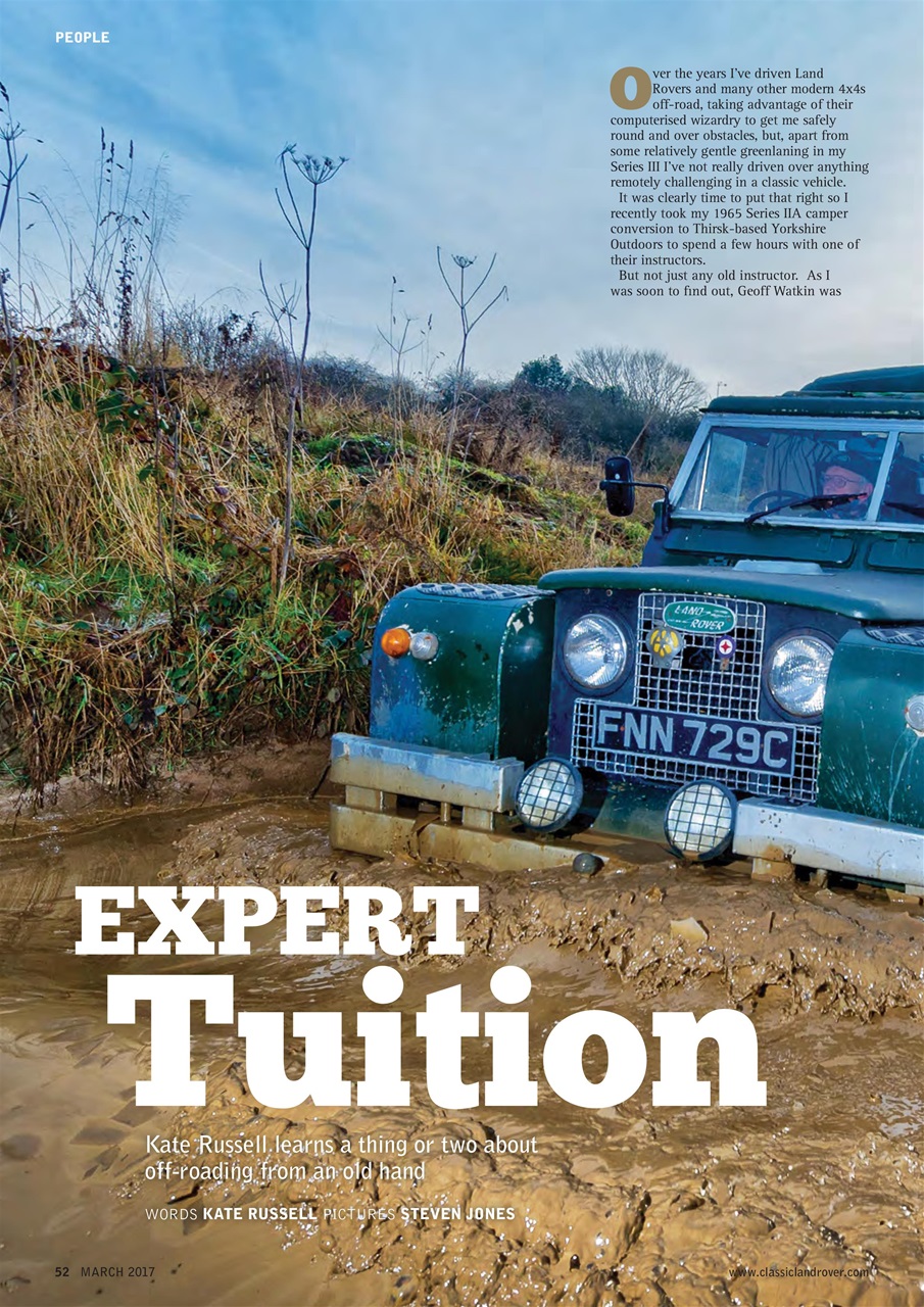 Classic Land Rover Magazine Preview Pages