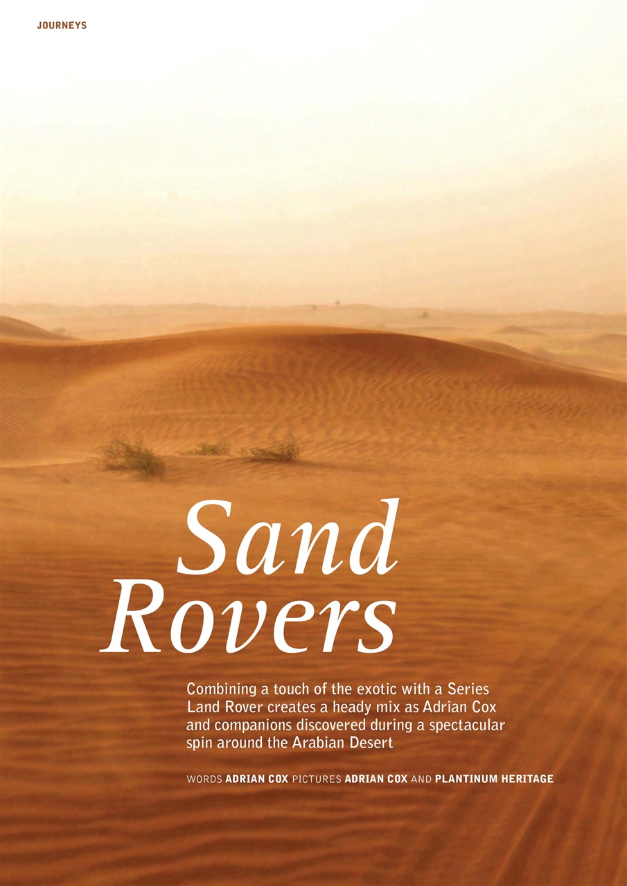 Classic Land Rover Magazine Preview Pages
