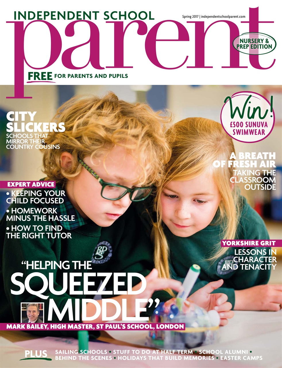 Independent School Parent Preview Pages