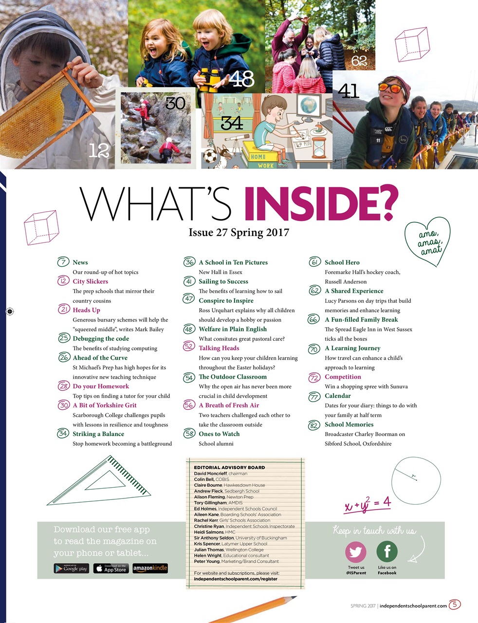 Independent School Parent Preview Pages