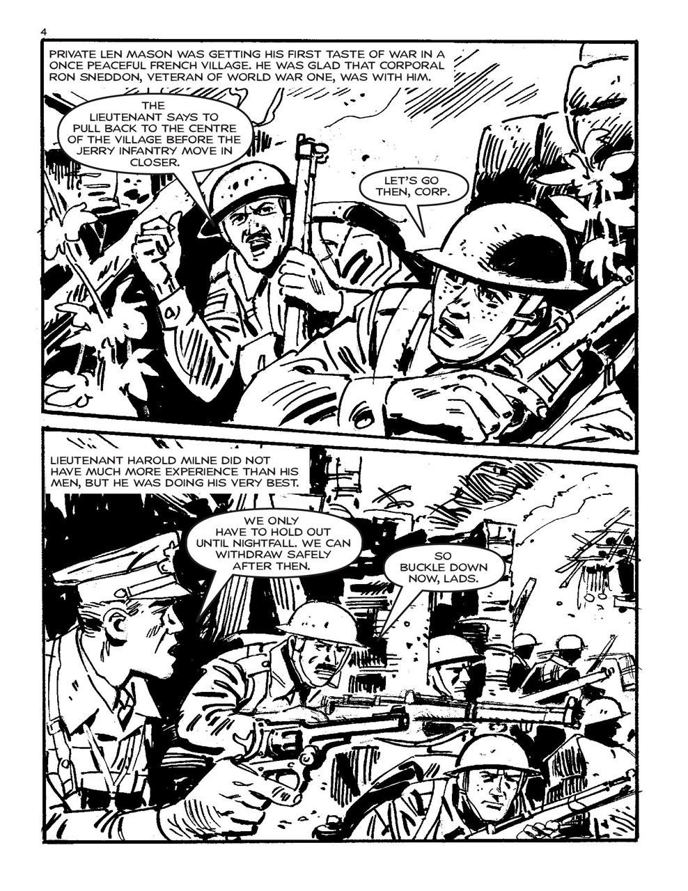 Commando Preview Pages