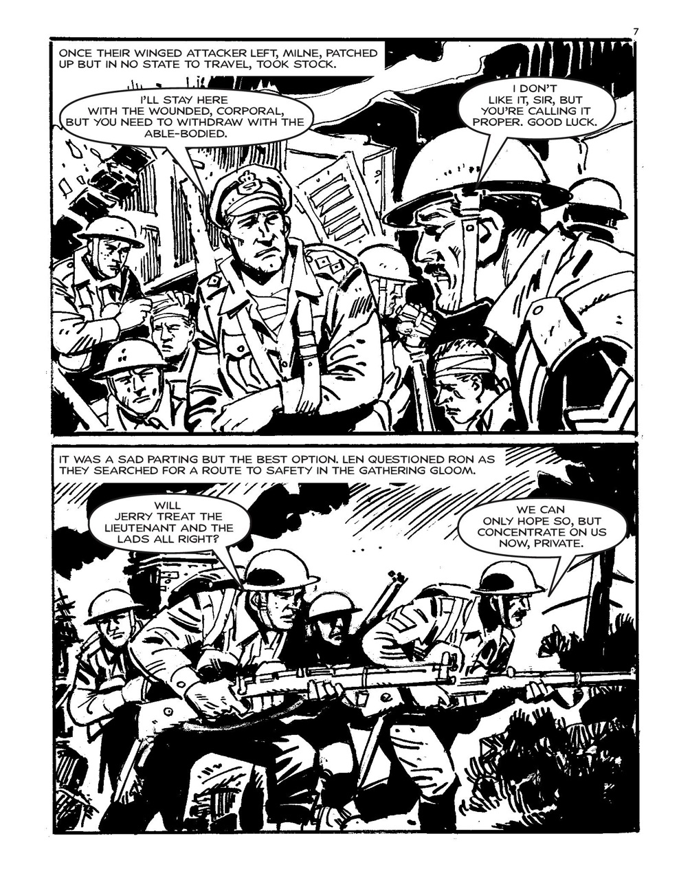 Commando Preview Pages