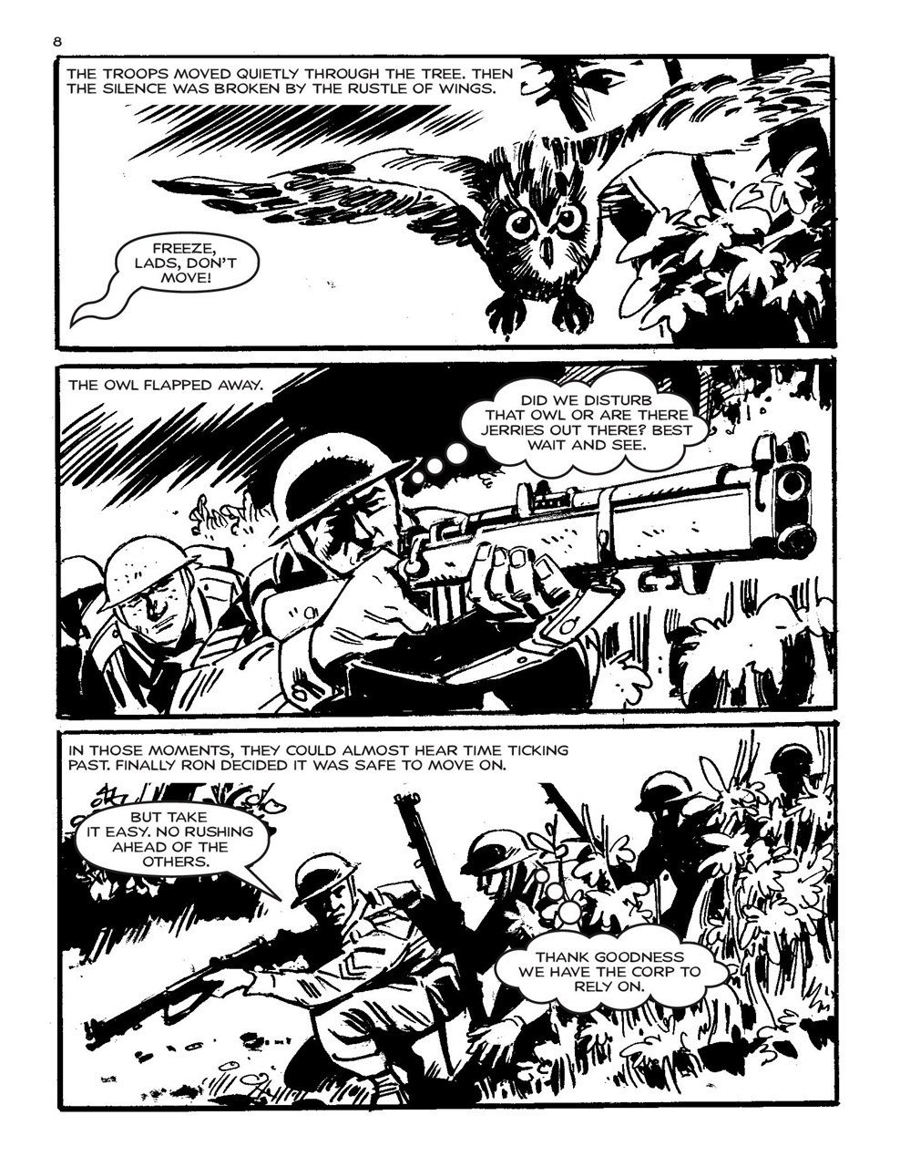 Commando Preview Pages