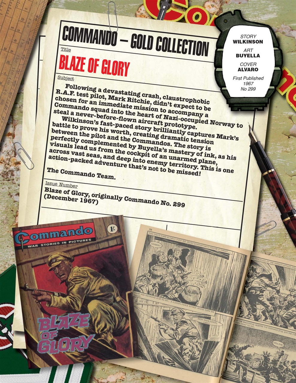 Commando Preview Pages