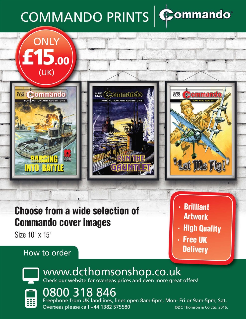 Commando Preview Pages