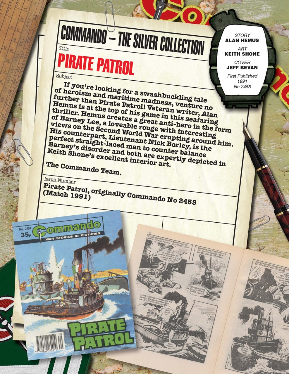 Commando Preview Pages