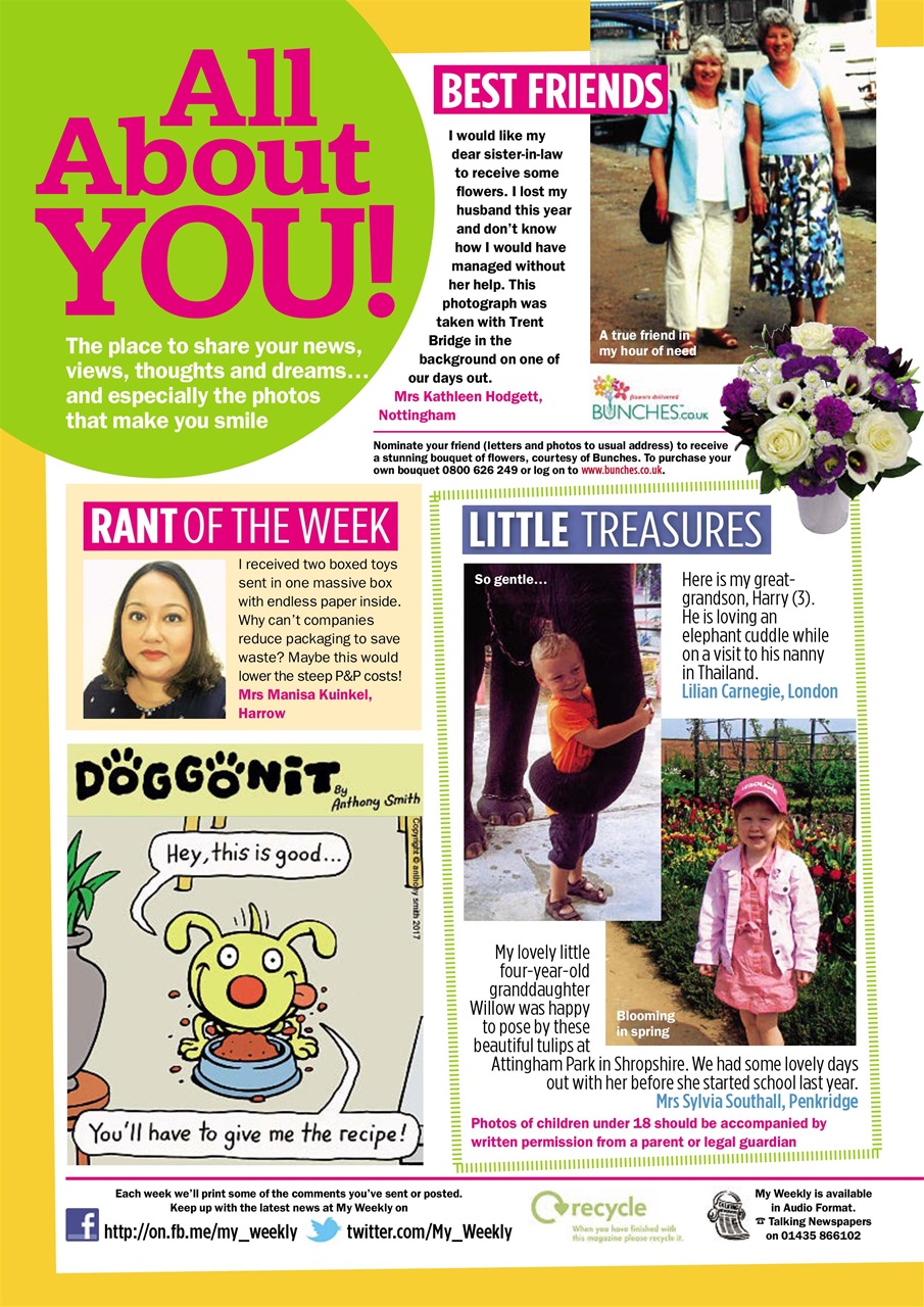 My Weekly Preview Pages