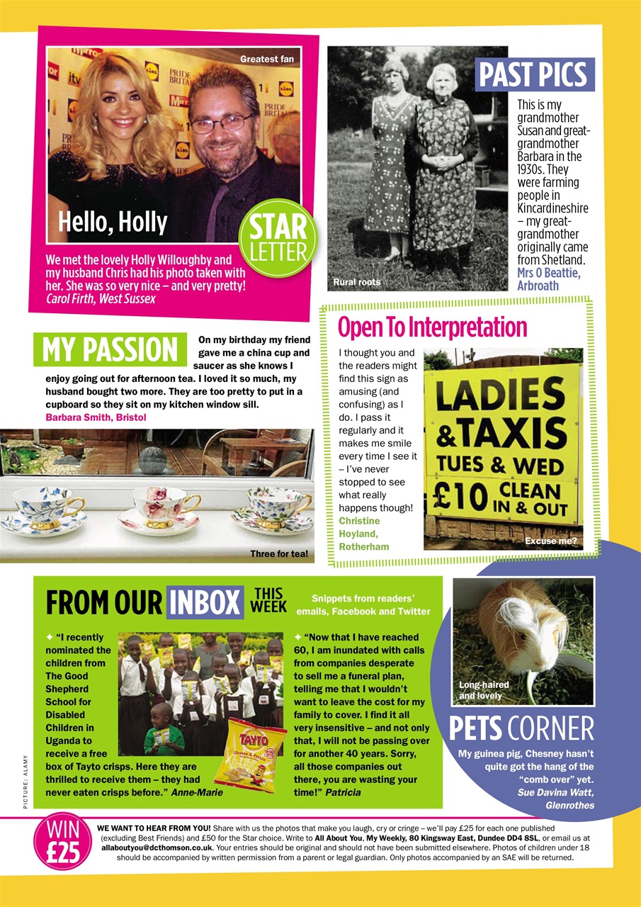 My Weekly Preview Pages